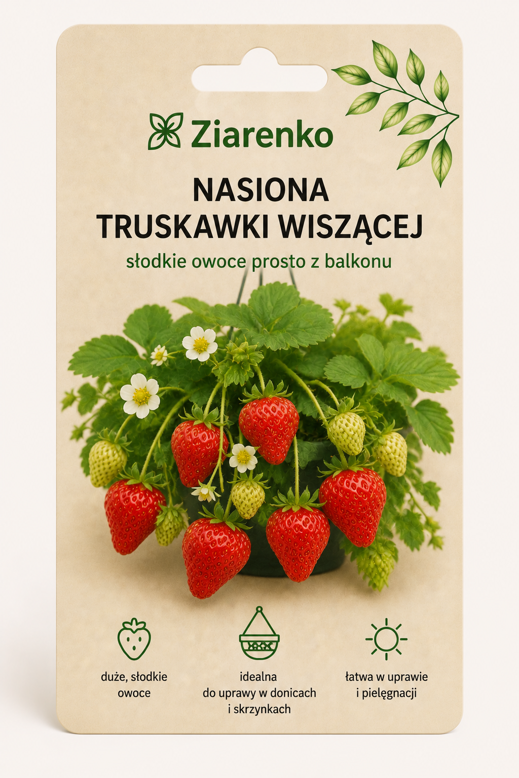 Nasiona Truskawki Wiszącej